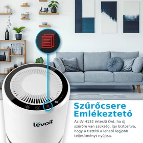 Kép 6/8 - Levoit H132XR Légtisztító Éjszakai Fénnyel LV-H132-XR