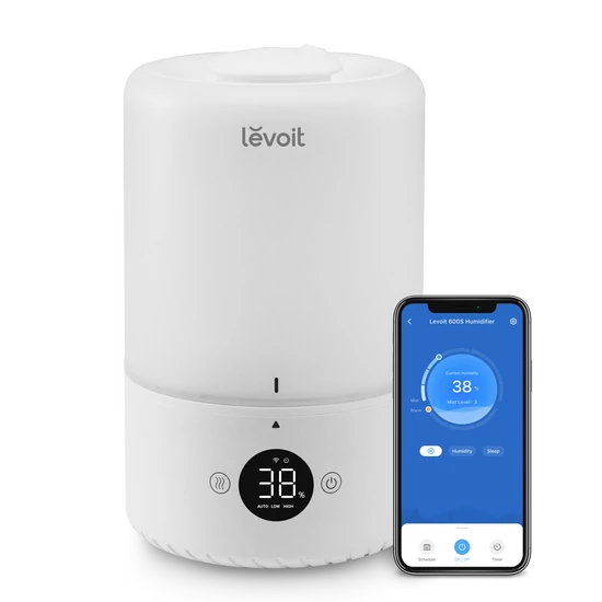 Levoit Dual200S Smart Ultraszonikus Hidegpárásító 3L (Fehér) LUH-D301S-WEU